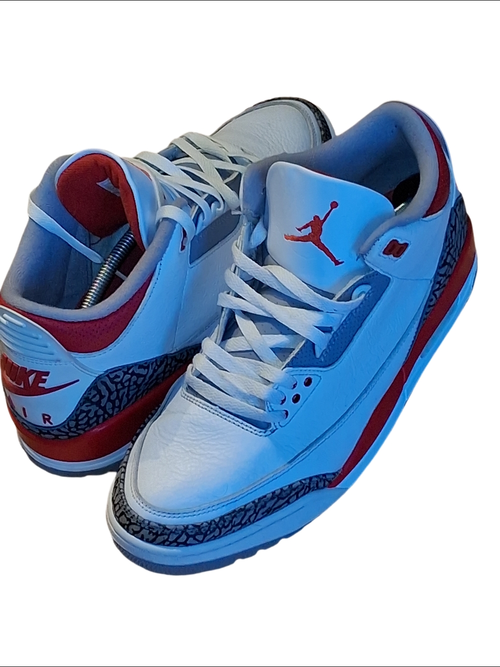 Excellent Nike Air Jordan 3 III Retro Fire Reds OG Colorway Men’s Size 12